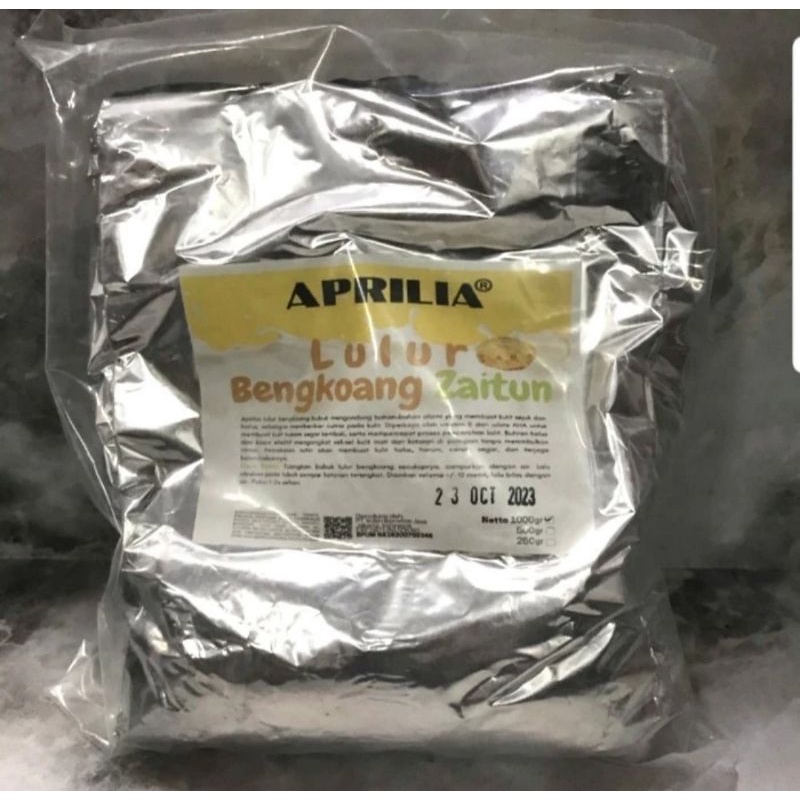 Aprilia Lulur Badan Bengkoang Zaitun Bubuk/Body Scrub Powder 1 kg