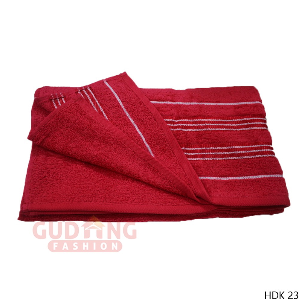 Handuk Katun Merah HDK 23