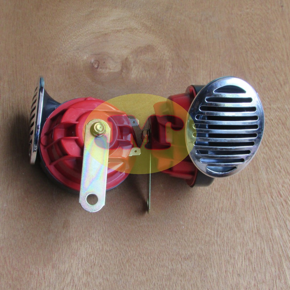 Klakson Denso Motor Dan Mobil l Variasi Aksesoris Klakson Double Model Keong OKD Isi 2 Plus FREE Rel