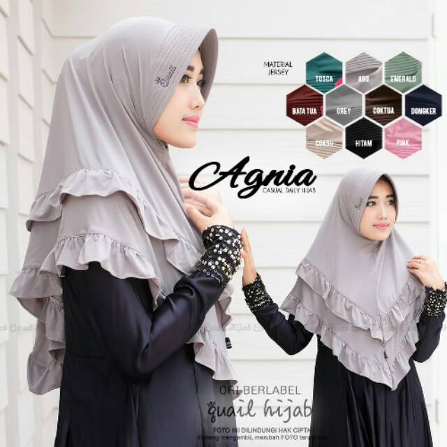 Agnia jilbab by Quail hijab