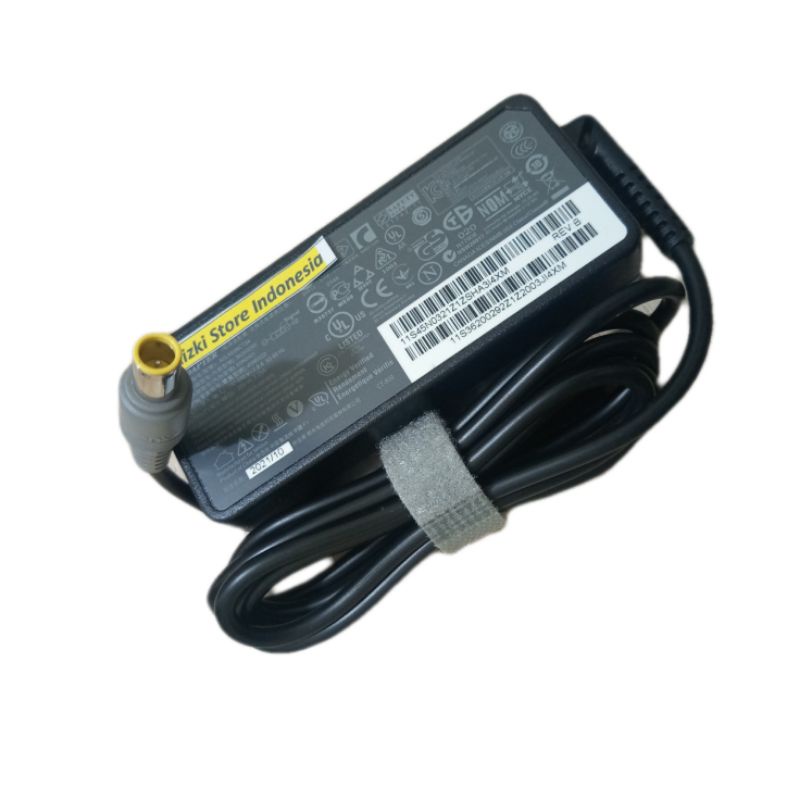 Adaptor Charger Laptop Lenovo Thinkpad X200 X220 X220i X230 X230i T410 T420 T430 L415 20V - 3.25A