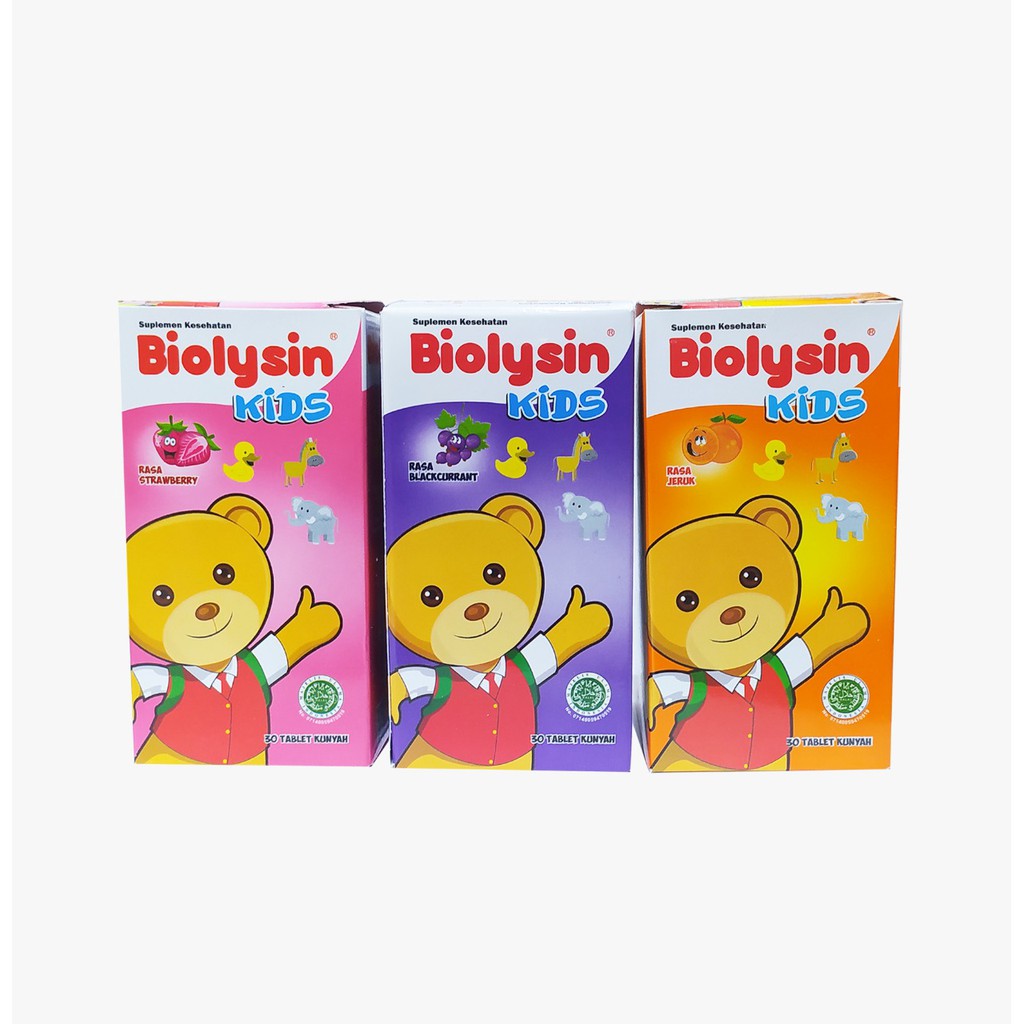 BIOLYSIN TABLET -MULTIVITAMIN ANAK