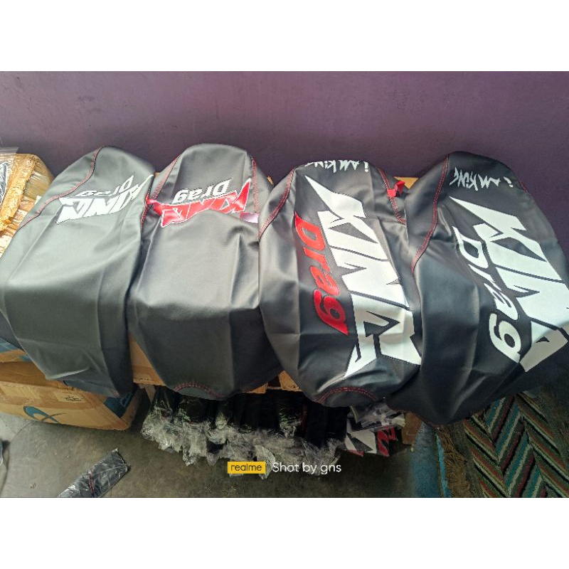 kain jok king drag Malaysia / sarung jok motor kong drag beat mio Vario scopy fu