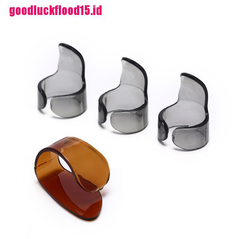 {LUCKID}4pcs Finger Guitar Pick 1 Thumb 3 Finger picks Plectrum Guitar accessories