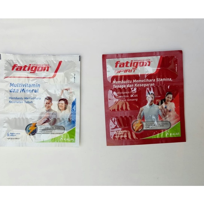 FATIGON/FATIGON SPIRIT 1 X 6 KAPLET SALUT SELAPUT