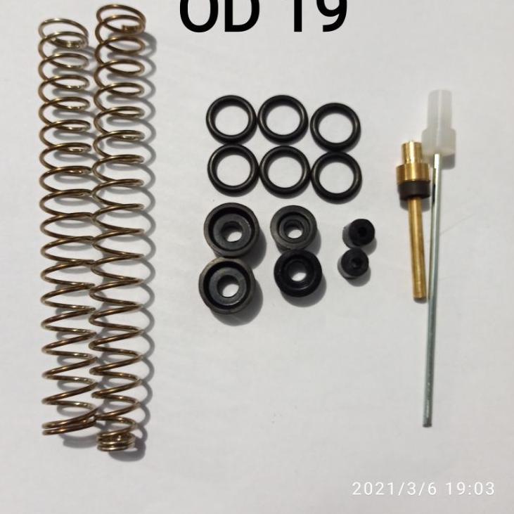 [KODE 8TNYO] Sparepart Gejluk OD 19 mm Satu Set Berkualitas