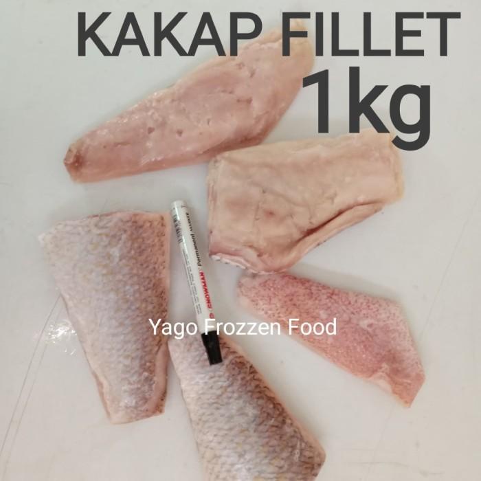 

Fisho | Kakap Fillet 1Kg\ Fillet Ikan Dasaran Skinless Skinon Ready stock