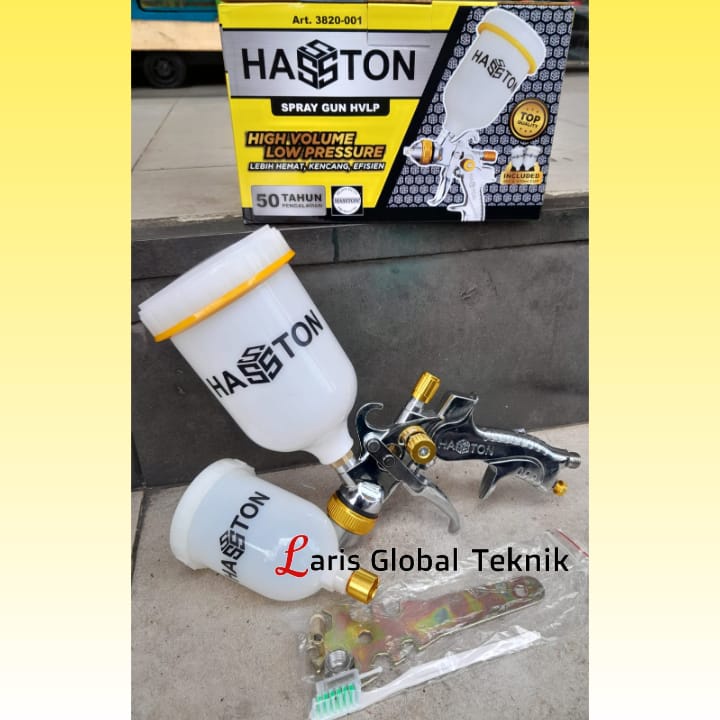 Spraygun HVLP 2 tabung HASSTON PROHEX spraygun