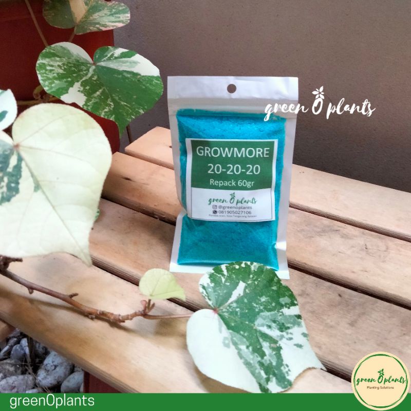 Pupuk Grow More 20-20-20 Repack 60gr