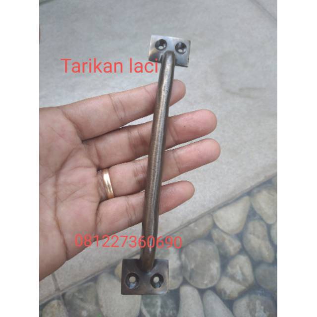 Tarikan laci lemari gagang pintu lemari kuningan antik