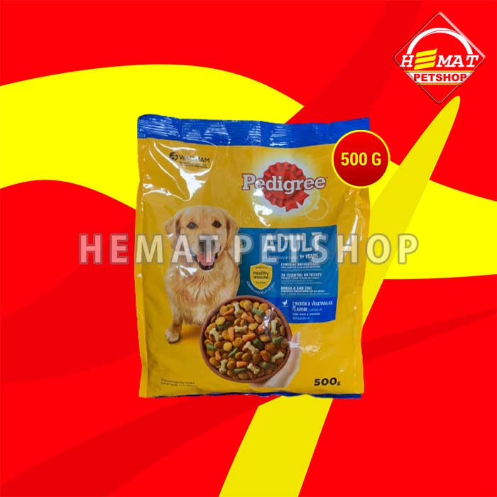 Makanan Anjing Pedigree Adult Chicken 500 Gram