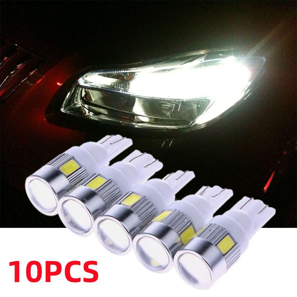 Populer 10Pcs Lampu Plat Nomor 10Pcs Bohlam Lampu LED COB Peta Kubah