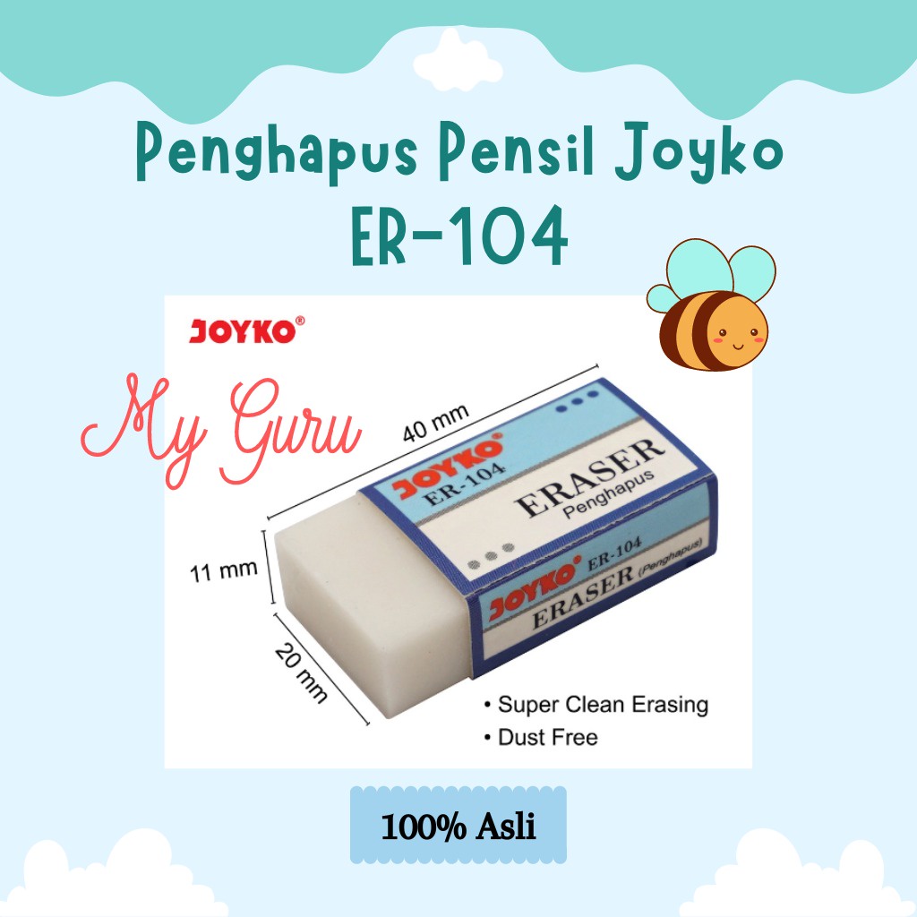 

[PCS] PENGHAPUS PENSIL / ERASER JOYKO ER-104