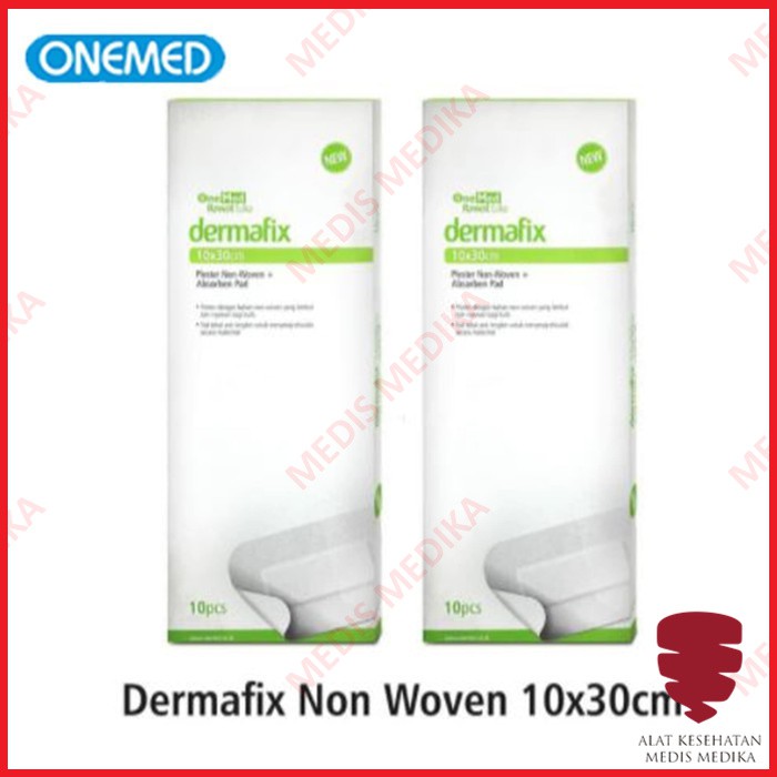 Dermafix Non Woven 10 X 30CM Onemed Plester Luka Alat P3K 10 X 30 CM Ecer