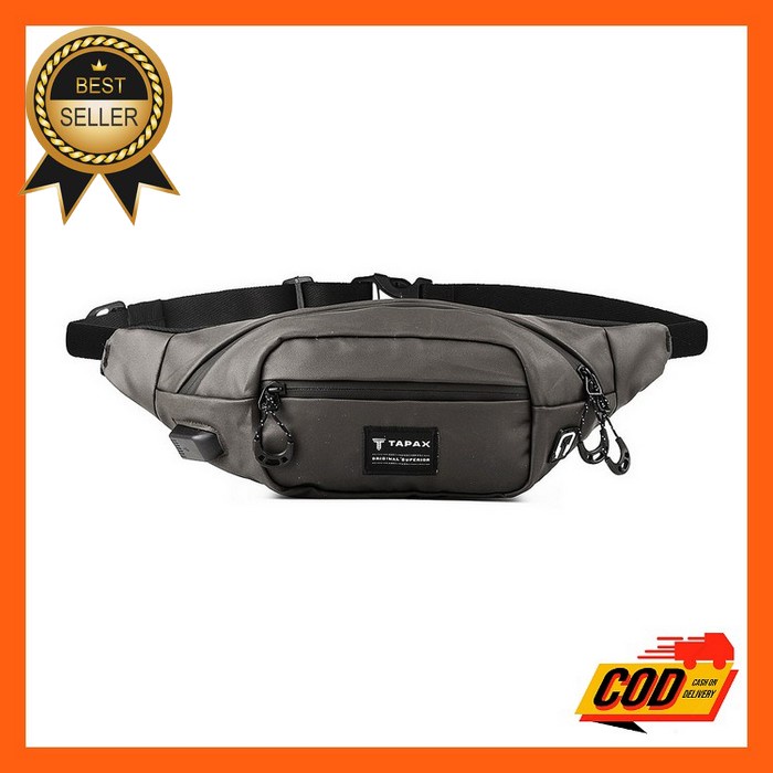 Wesbag Weisbag Waisbag Westbag West Body Bag Pack Tas Cangklong Anti Maling Sling Bag Slempang Polos