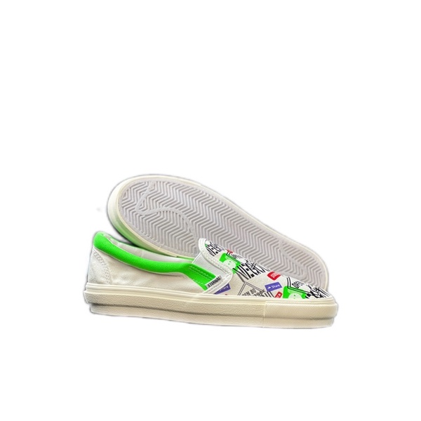 Sepatu XternalStepSure - Slip On OpBO Mich*at Green White