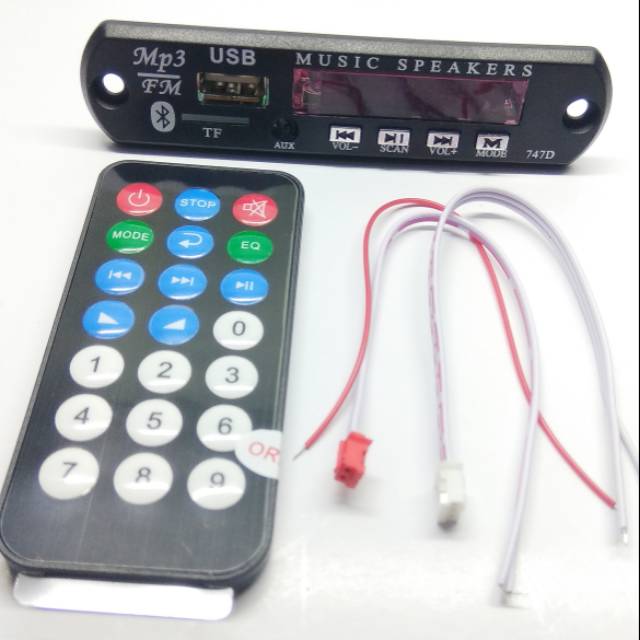 KIT MODUL MP3 PLAYER BLUETOOTH,USB