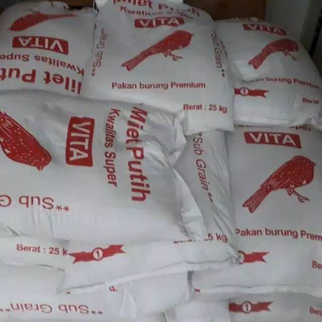 Milet putih kiloan VITA 25kg