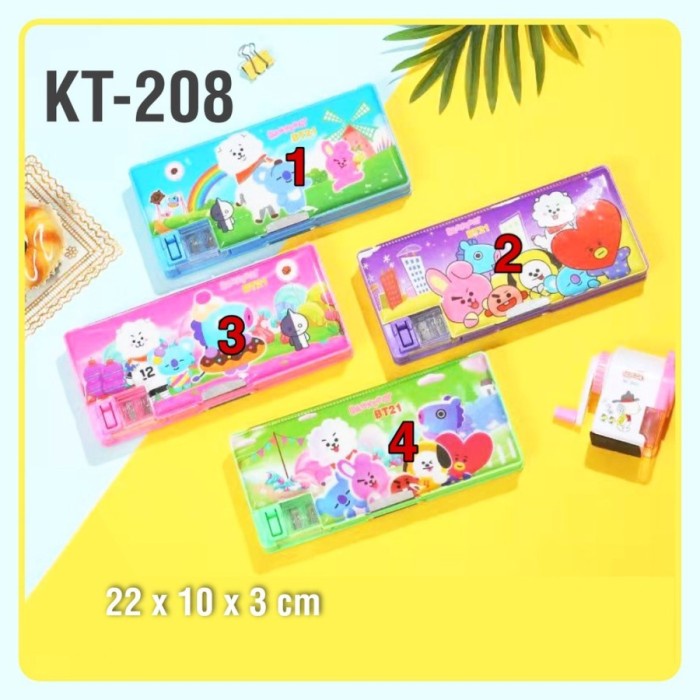 

Kotak Pensil Magnet/Tempat Pensil/Pencil Case Box/Penyimpanan Pen - 1