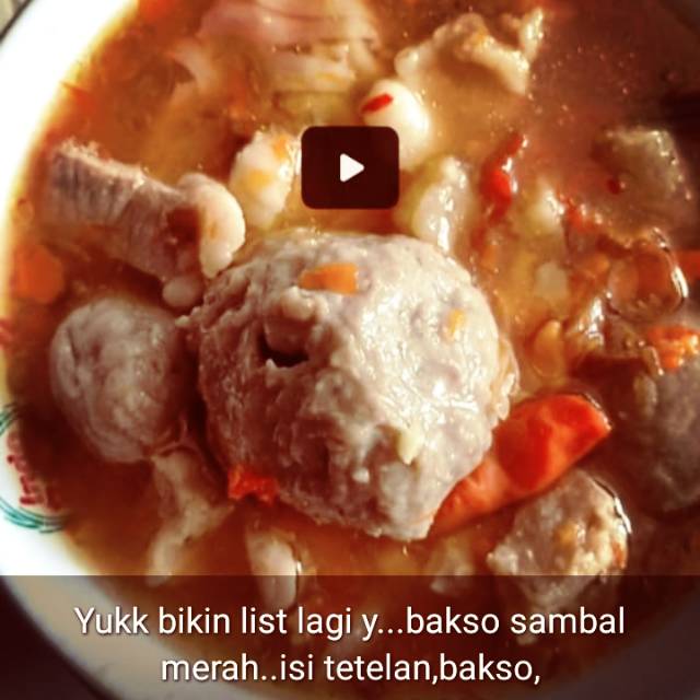 

Bakso jendes merah