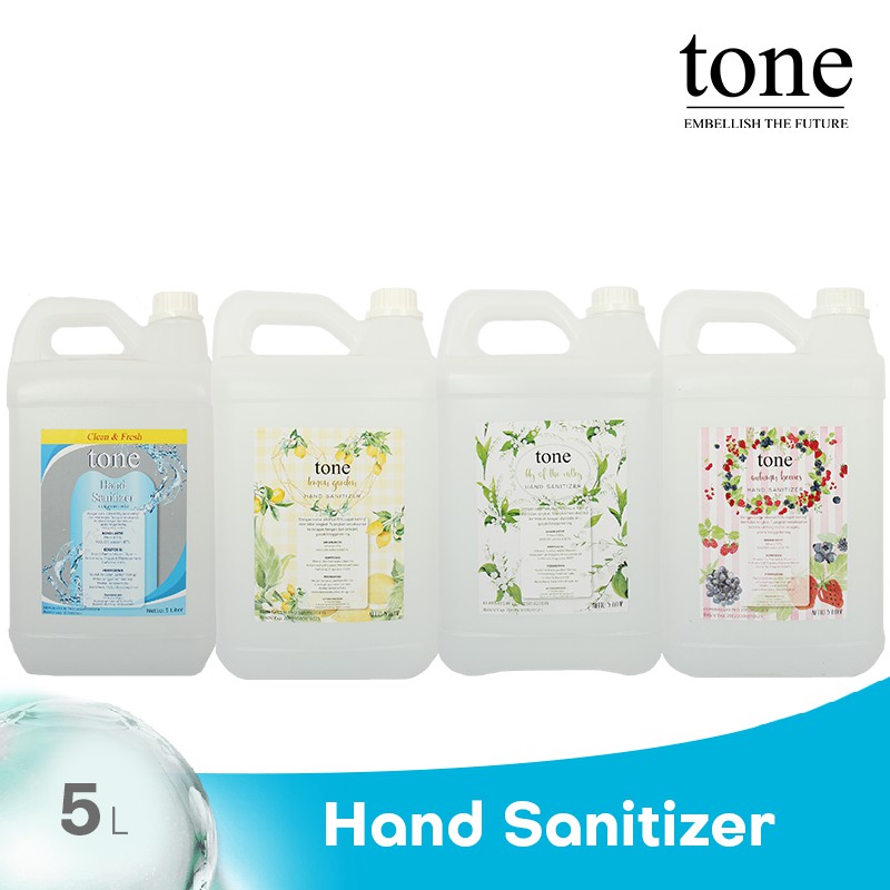 

Tone Hand Sanitizer Gel 5 Liter (FREE!!! HS Botol 60 ml)