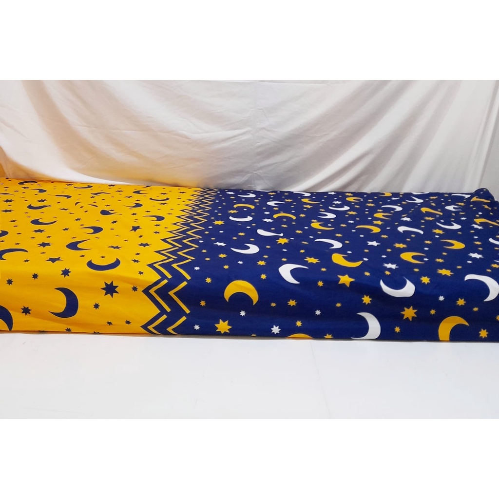 SARUNG KASUR RESLETING STAR&amp;MOON UKURAN 90X200 100X200 120X200 140X200 160X200 180X200