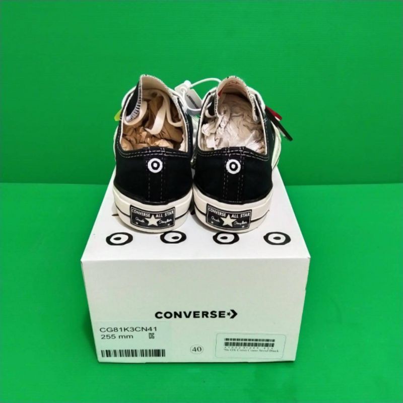 Converse Corso Como Seoul Low Black White