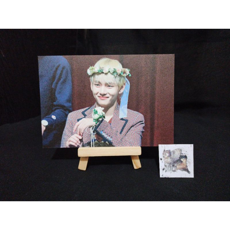 [Fansite] PostCard V By.@Crescendo PC Taehyung BTS BDay Project 2017