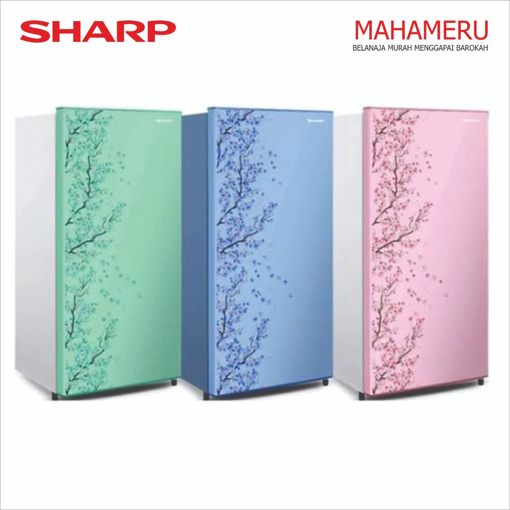 Kulkas 1 PINTU SHARP SJ-N162D (SB/SP/AB/VB)