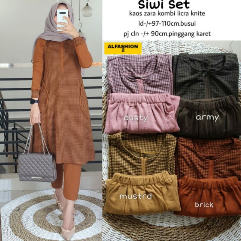 SIWI SETELAN ORI ALFASHION