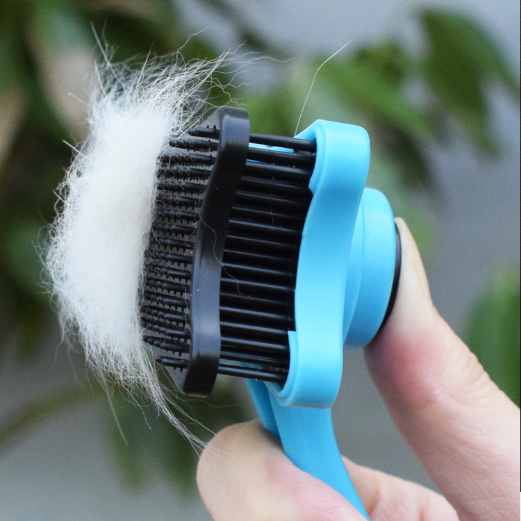 ★〓YUFeiPet〓★ Pet comb depilation and depilation dissolve clean and grooming plastic dog flea comb pet supplies