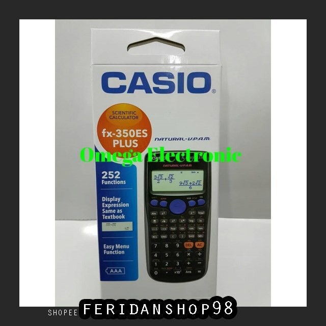 

BT245 CASIO SCIENTIFIC FX BEST 350 ES PLUS BY FERIDANSHOP98