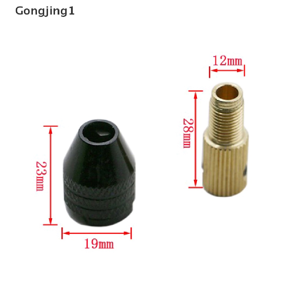 Gongjing1 Mata Bor Chuck Elektrik Mini 2.3 / 3.17mm