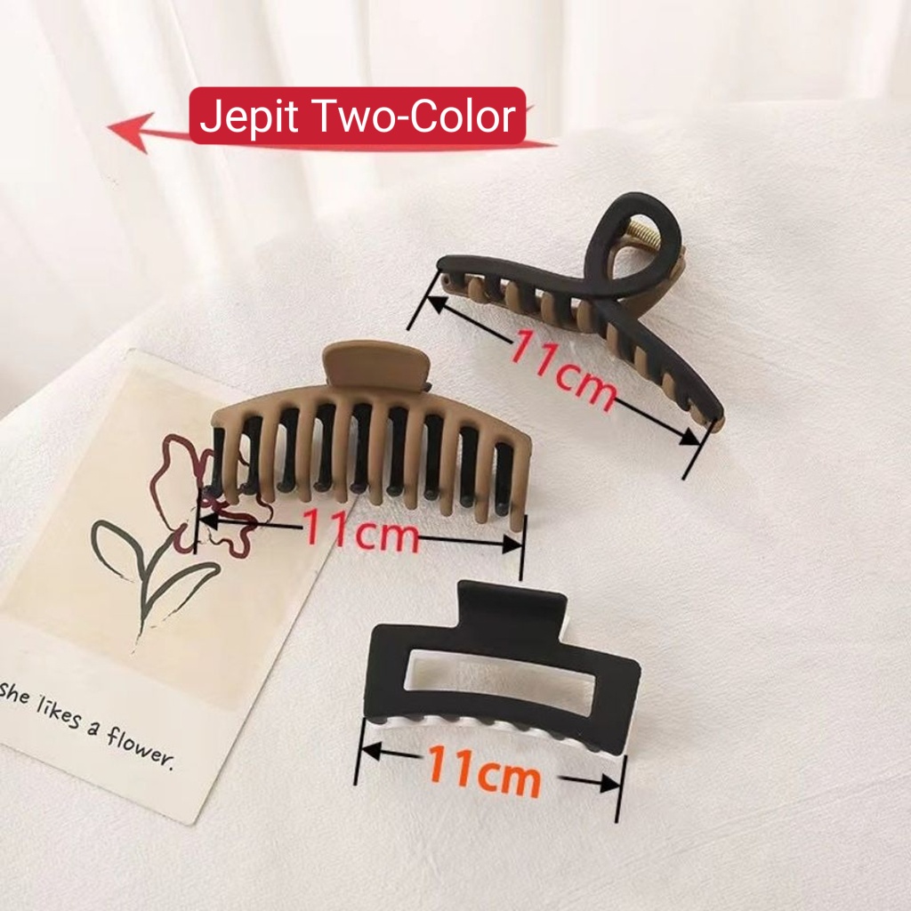 jepit rambut korea jedai wanita elegan motif baru two-color original import JD10#