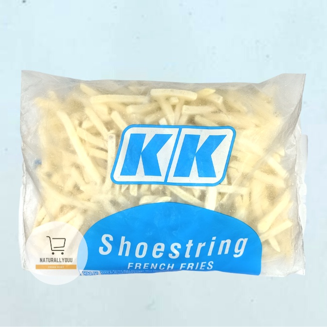 Kentang Goreng Instant KK 1kg shoestring/crinkle cut