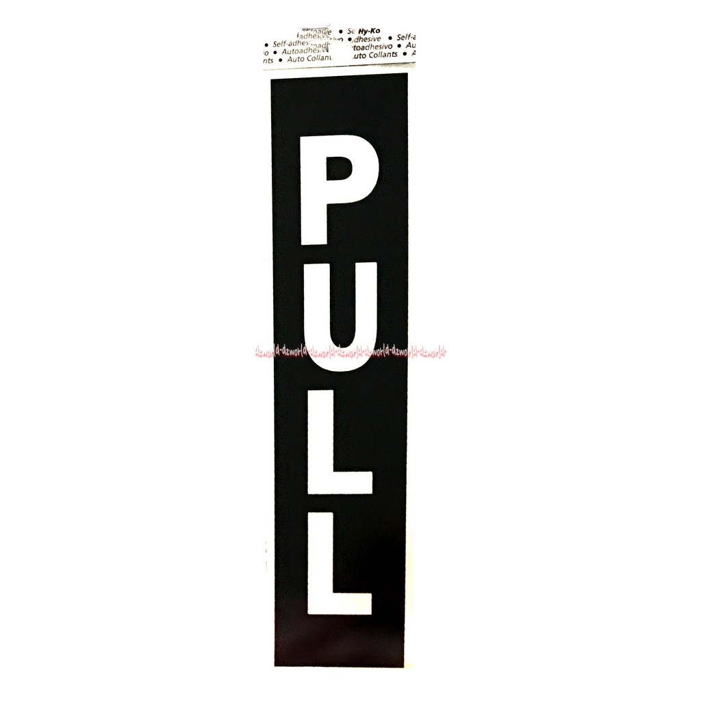 

Hy-ko Pull Sticker Stiker Pull Tarik Sticker Tarik Cocok Untuk Pintu Kantor Kamar Kamar Mandi Arahan Pemberitahuan Petunjuk Pulls Krisbow Pulls Warna Hitam Black Hyco