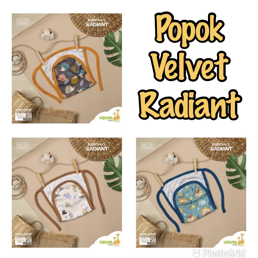 Popok Tali ARUCHI Motif / Libby / Miyo / Velvet Junior 3pcs CBKS