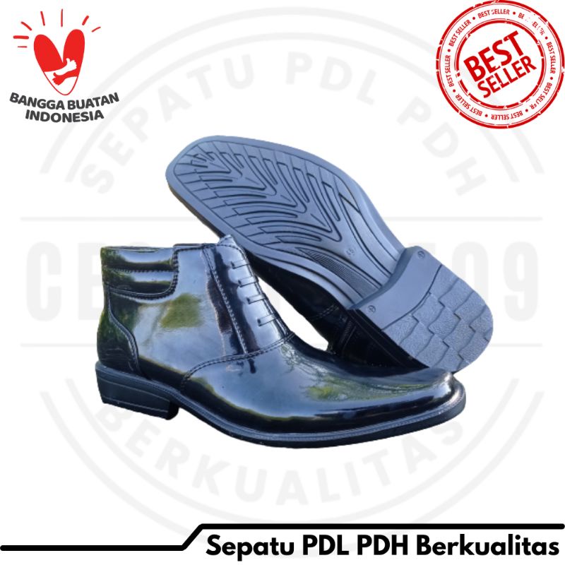 Sepatu PDH TNI POLRI Sepatu PDH Kantor Dinas Murah Berkualitas