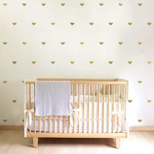 Walldecals Love Gold