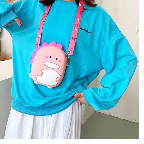 ➪ family games TAS JELLY KARAKTER SILICONE SELEMPANG unicorn kuda poni ℮