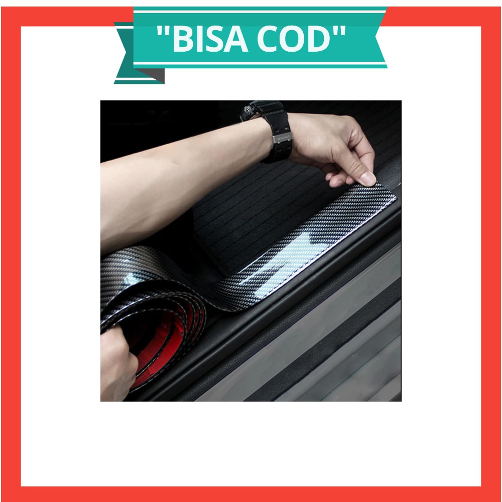 Stiker Vinyl Carbon Fiber Mobil 5 x 250 CM - C38404 - Black