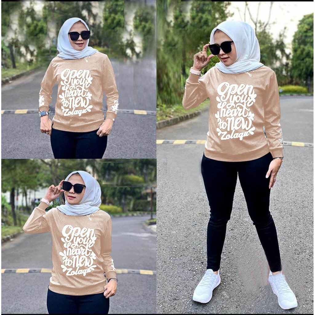 HOPYLOVY - Setelan Jogging Wanita Zitania