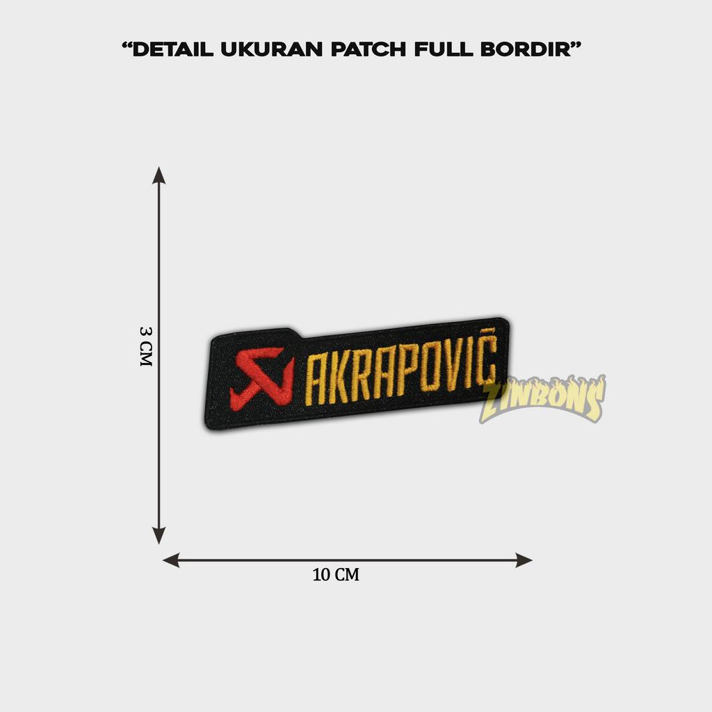 PATCH FULL BORDIR PATCH PREMIUM AKRAPONIC