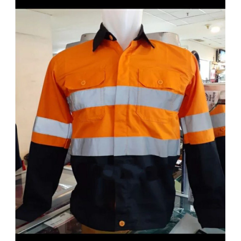 BAJU SAFETY SERAGAM PREMIUM 5 WARNA