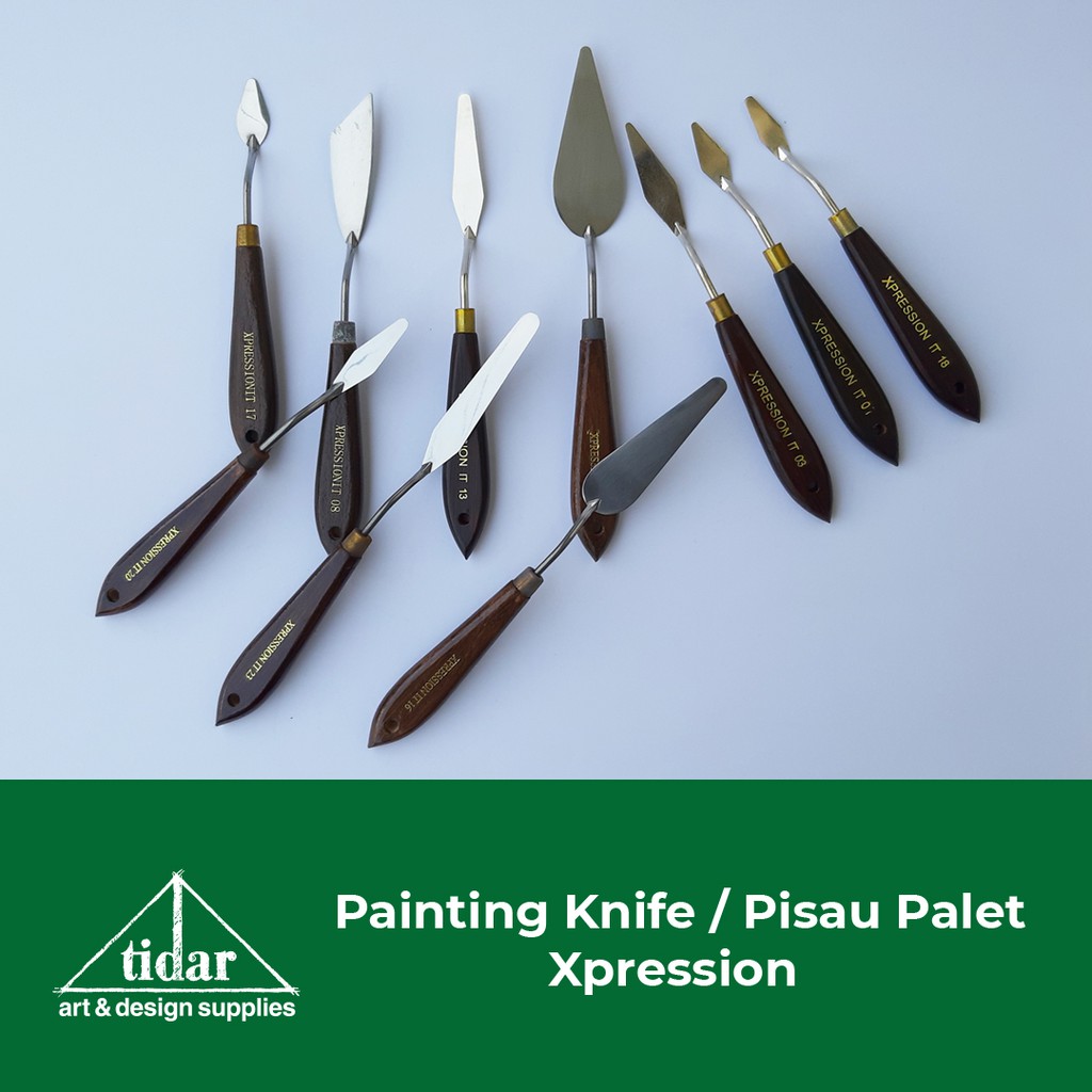 

Xpression Painting Knife - Paint Knife - Pisau Palet - Pisau Lukis