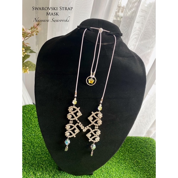 Strap Mask swarovski 2in1