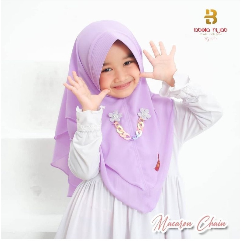 Macaron Chain Ori by Labella Hijab