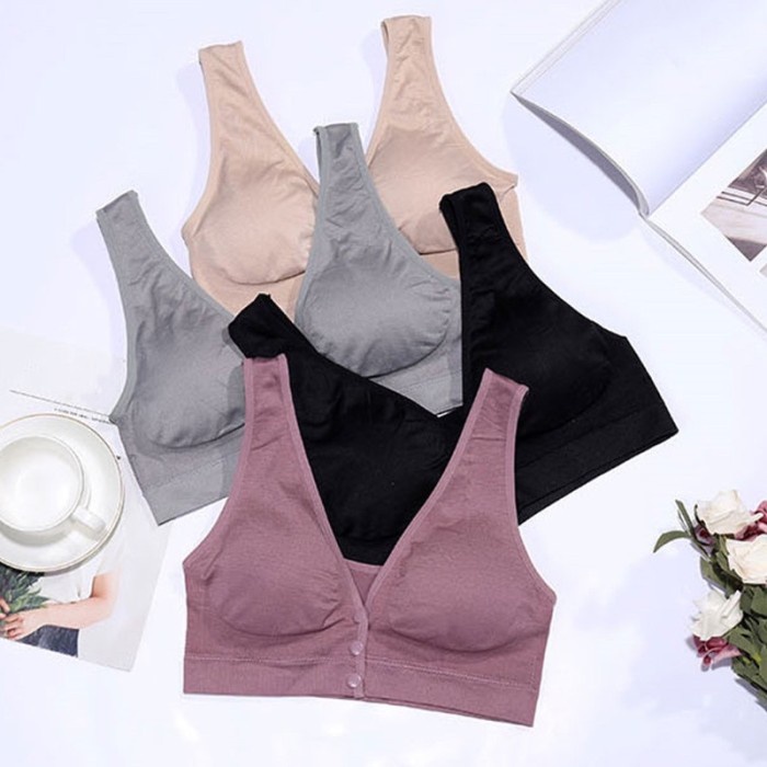 HEYMOMMY.ID - Bra Menyusui Kancing ••| Bh menyusui Nursing Bra Maternity Bra