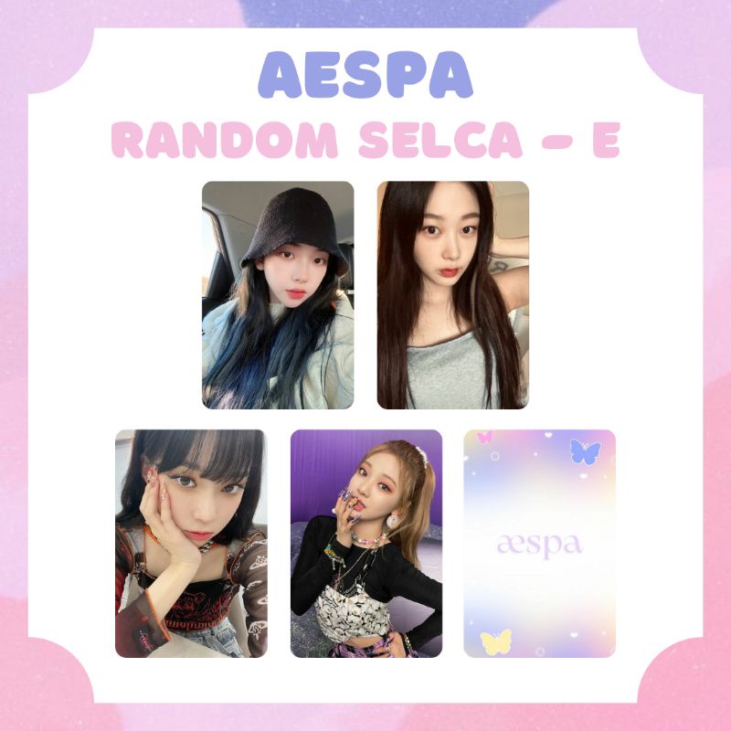 [AESPA] PHOTOCARD AESPA SELCA CUTE #2 ‼️ BACA DESKRIPSI ‼️