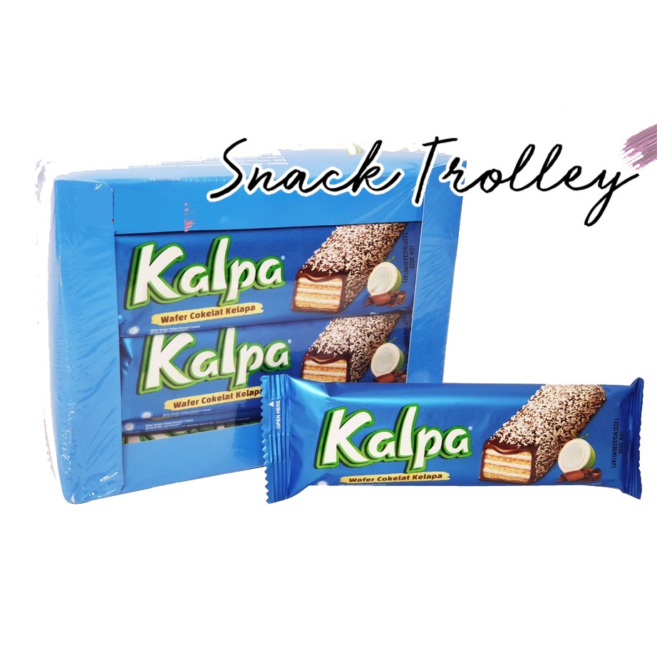 

[Murah] Mayora Kalpa Box - Wafer Cokelat Kelapa - Netto 28 Gr